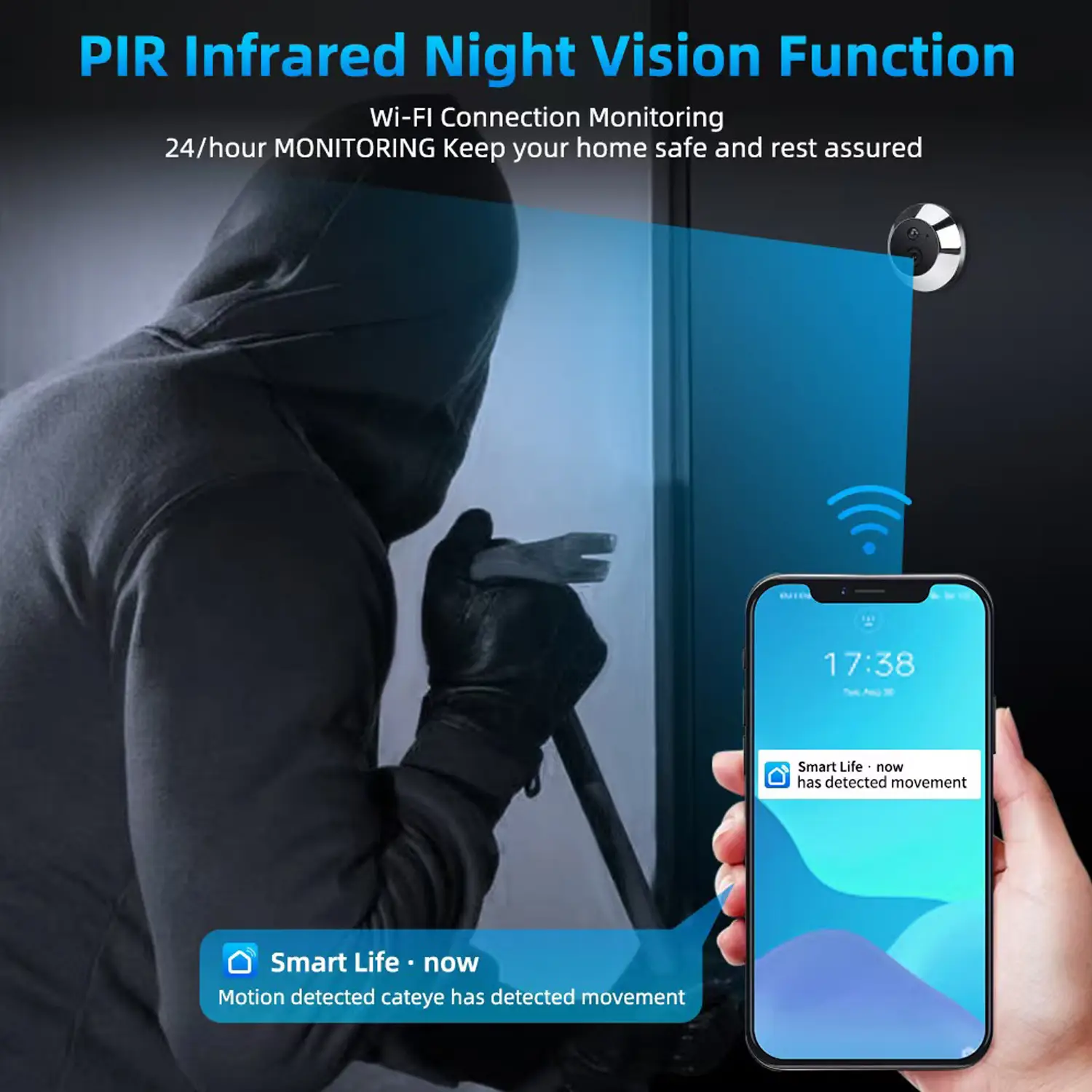 wireless door camera