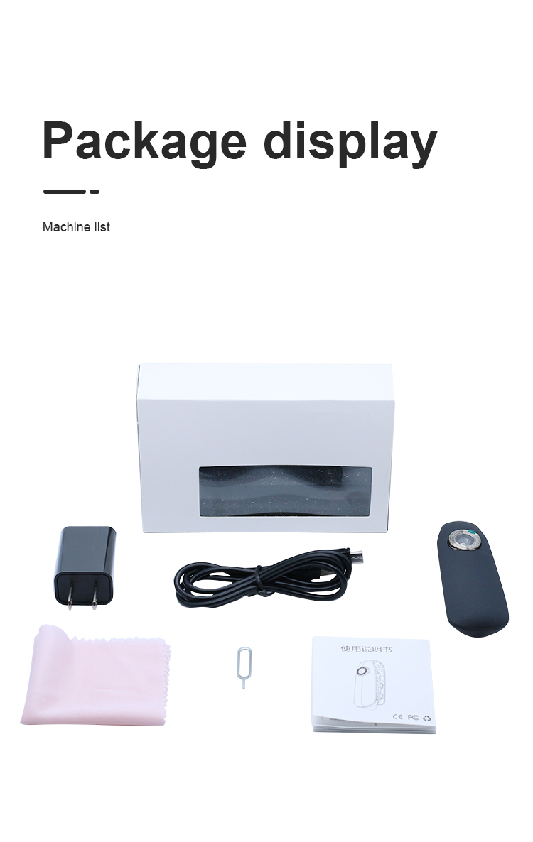 mini body camera pacakge display