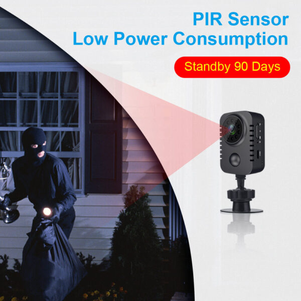 Mini Recording Camera M29 – 1080P HD Body Camera with Motion Detection, PIR Sensor, Long Battery Life – No WiFi Required - Image 4