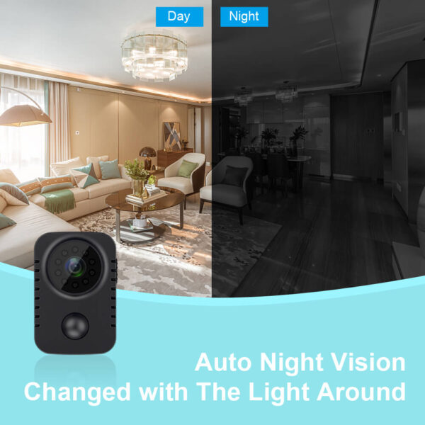 Mini Recording Camera M29 – 1080P HD Body Camera with Motion Detection, PIR Sensor, Long Battery Life – No WiFi Required - Image 6