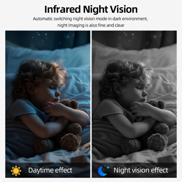 Ultra HD 1080P Mini WiFi Camera W02 with Powerful Motion Detection & Night Vision – Compact&Magnetic - Image 7