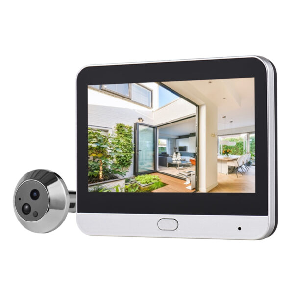 wifi-peephole-camera front picture