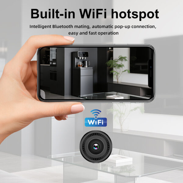 wifi connection mini security camera